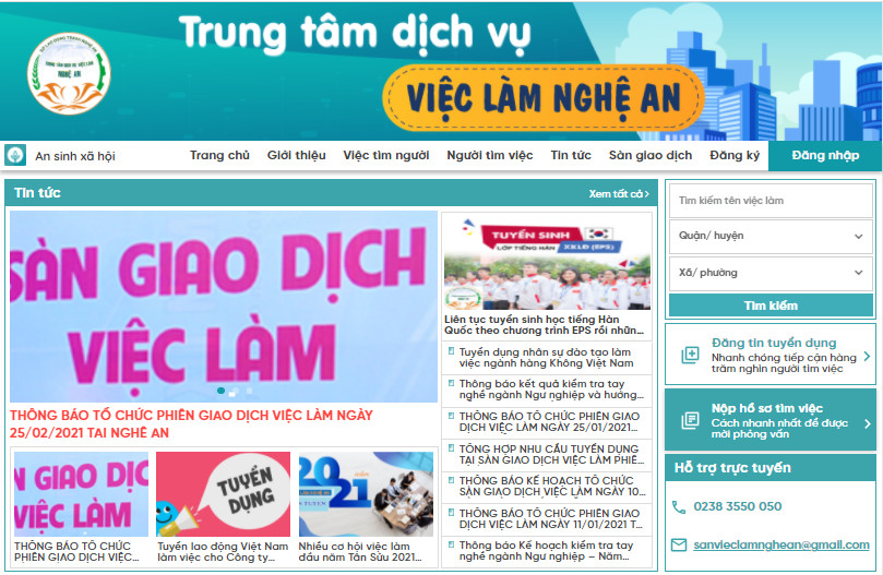 Cổng tìm kiếm việc làm ứng dụng công nghệ thông tin giúp cho người lao động có thêm nhiều cơ hội