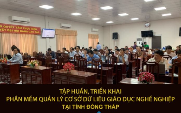 Đồng Tháp triển khai phần mềm quản lý CSDL cho các cơ sở giáo dục nghề nghiệp